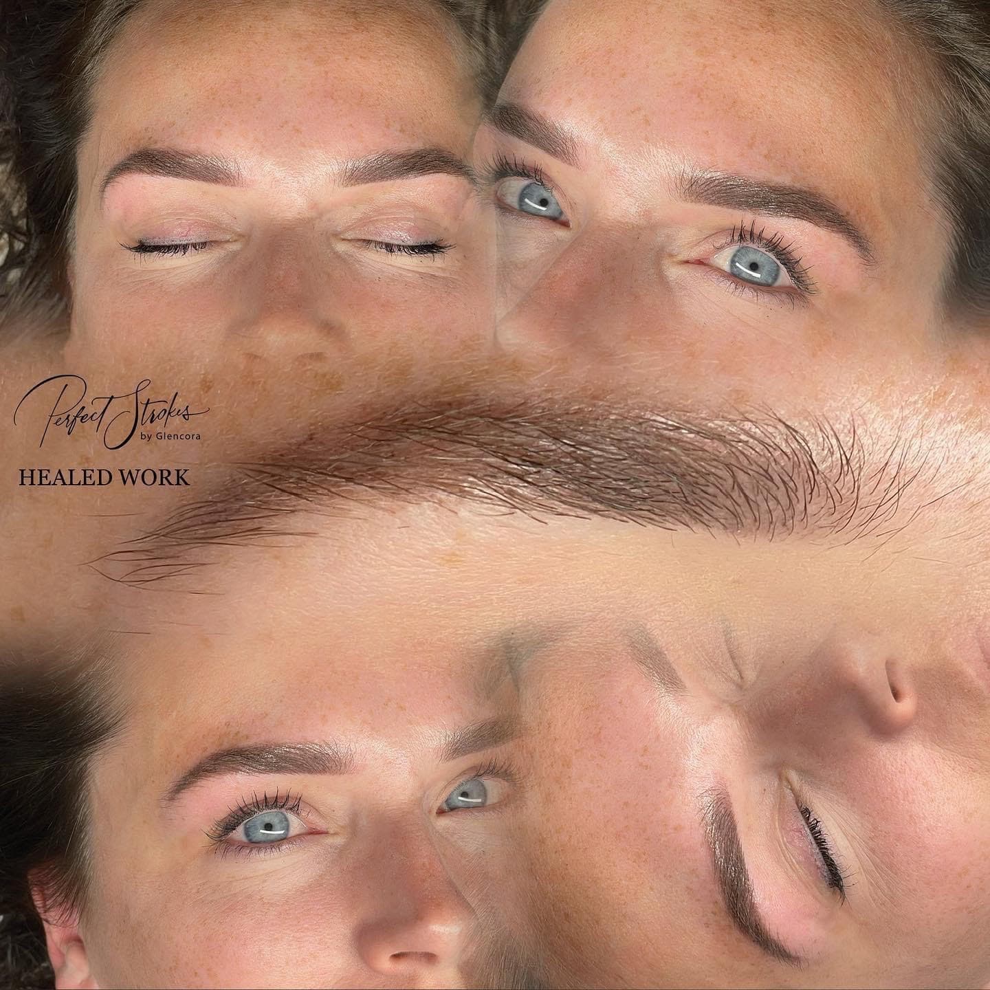PMU brow work by Glencora Reeve-Duell